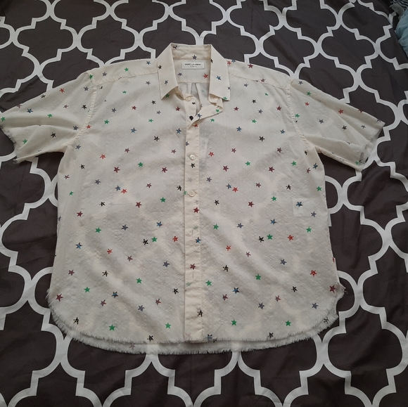 Saint Laurent button up star shirt - Picture 1 of 6